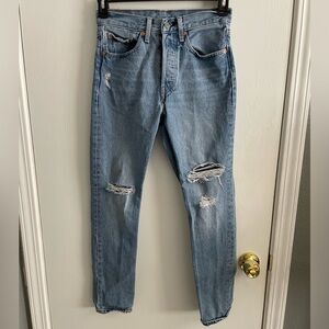 Levi’s 501 skinny jeans